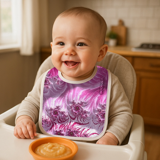 BoomGoo® premium Bibs set “Raspberry Ice Cream/Bubblelicious/Xanadu”