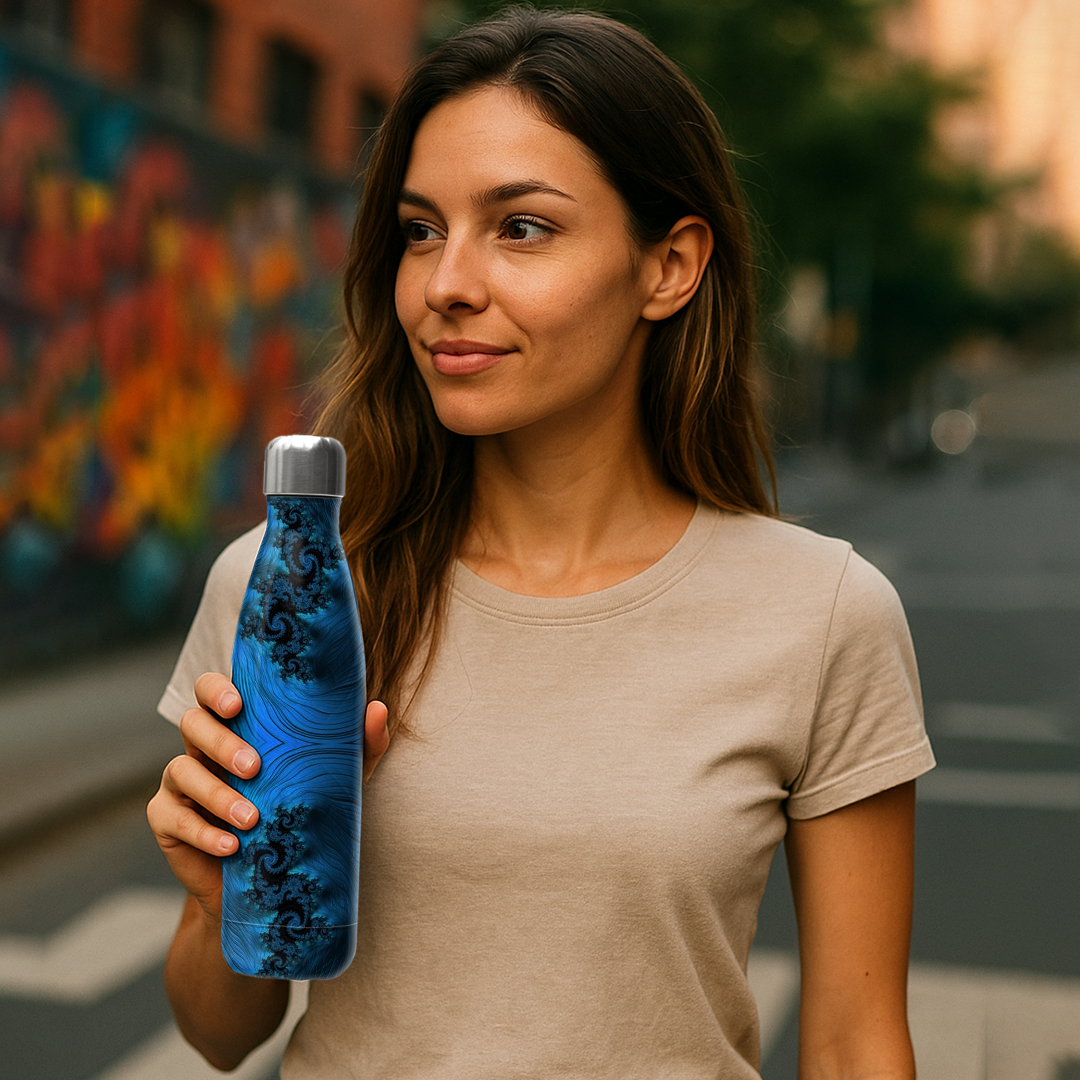 BoomGoo® Water Bottle  F404 "Blue Dragon" 2