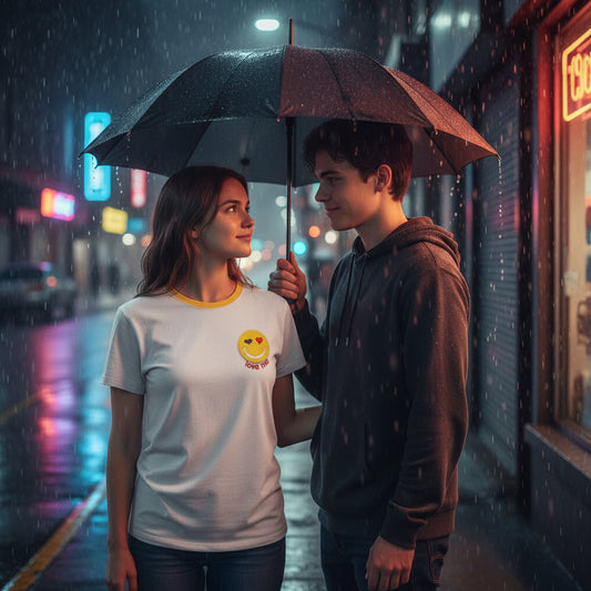 BoomGoo® T-shirt (unisex) "Happy" 11 Love me