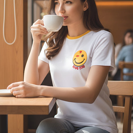 BoomGoo® T-shirt (unisex) "Happy" I 7 Love Me