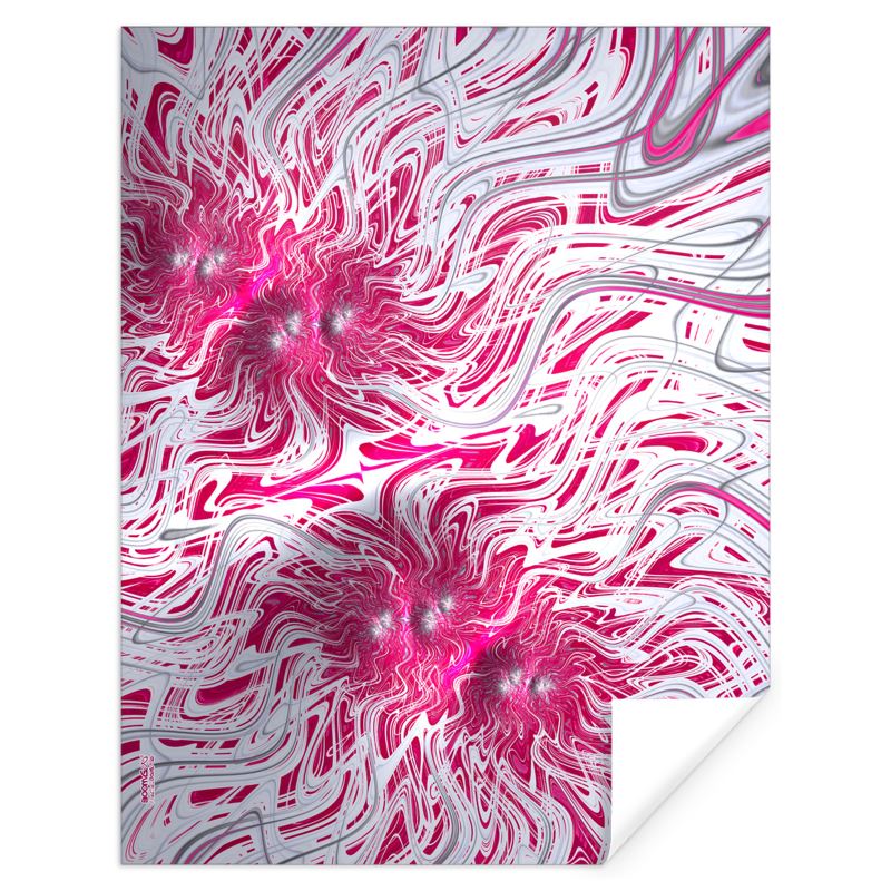 BoomGoo® wrap paper F1366 "Fuchsia Energy" 2