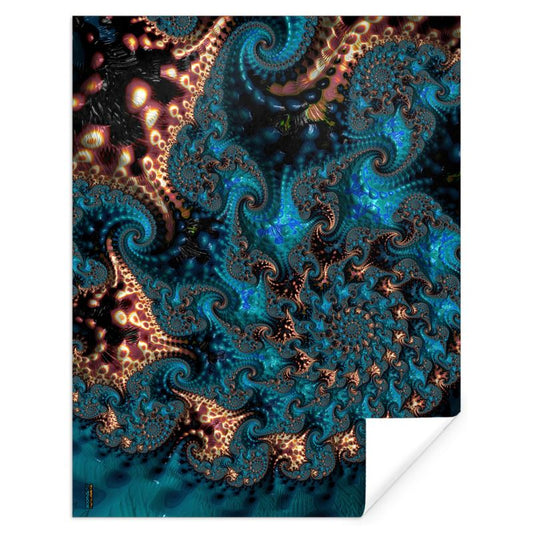 BoomGoo® wrap paper F1203 "Moonlight Corals"