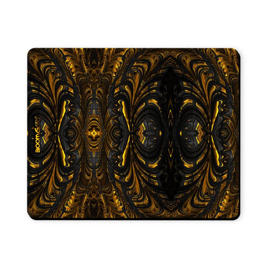 BoomGoo® Mousepad F1488 "Black Gold Flow" 5