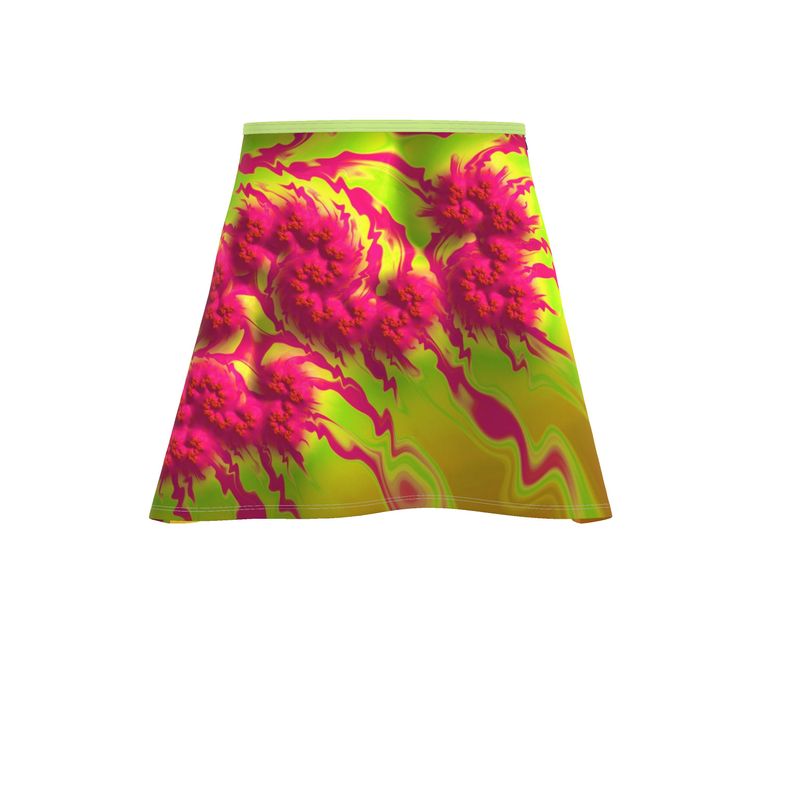 BoomGoo® Skater Skirt F1663 "Raspberry Lime Sorbet" 1 (short)