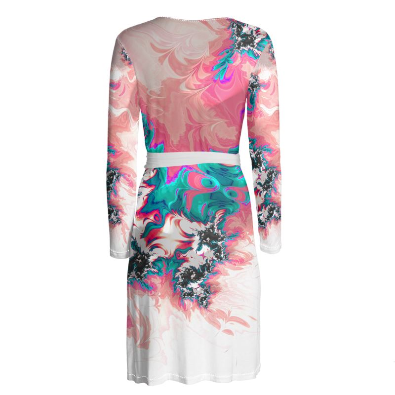 BoomGoo® Wrap Dress F1354 "Mount Fuji Shabetto" 1