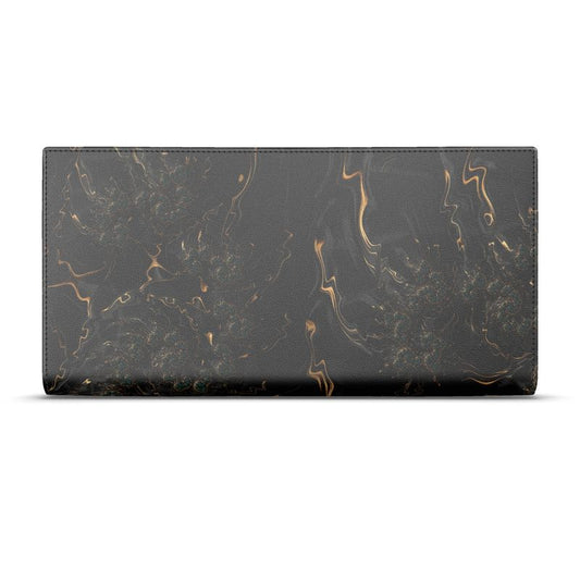 BoomGoo® Travel Wallet F1488 "Black Gold Flow II" 1