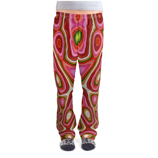 BoomGoo® PJ bottoms femme  F784 "Pink Crocodile" 1