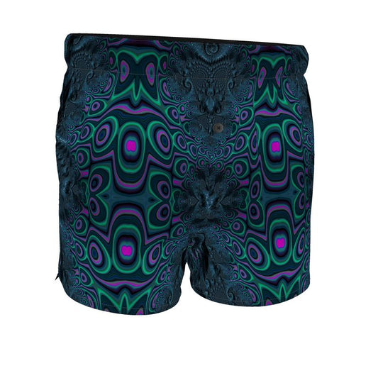 BoomGoo® Boxers (shorts/silk) F781 "Moonlight Rain" 4