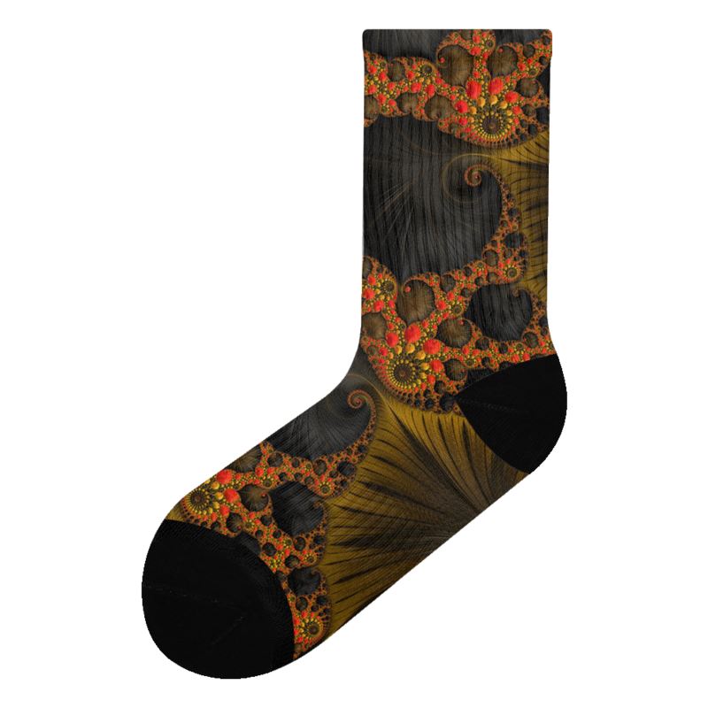 BoomGoo® Socks F939 "Sultan Sunset" 1
