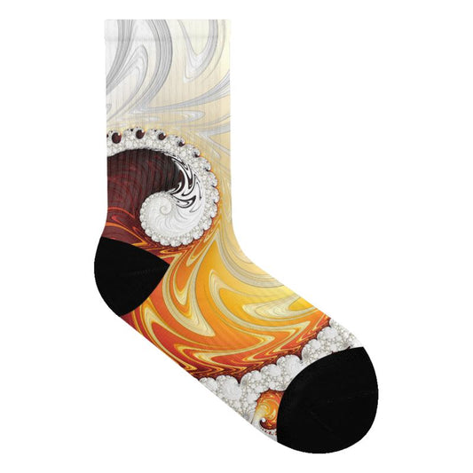 BoomGoo® Socks F871 "Fire Snow Sky" 1