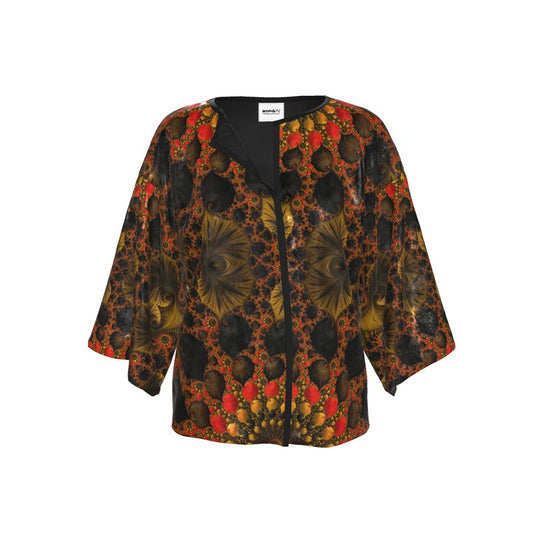 BoomGoo® Kimono (femme) blazer F939 "Sultan Sunset" 4