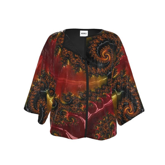 BoomGoo® Kimono (femme) blazer F321 "Red Dragon" 1