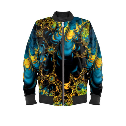 BoomGoo® Mens Bomber Jacket F1632 "Celestial da Vinci" 1