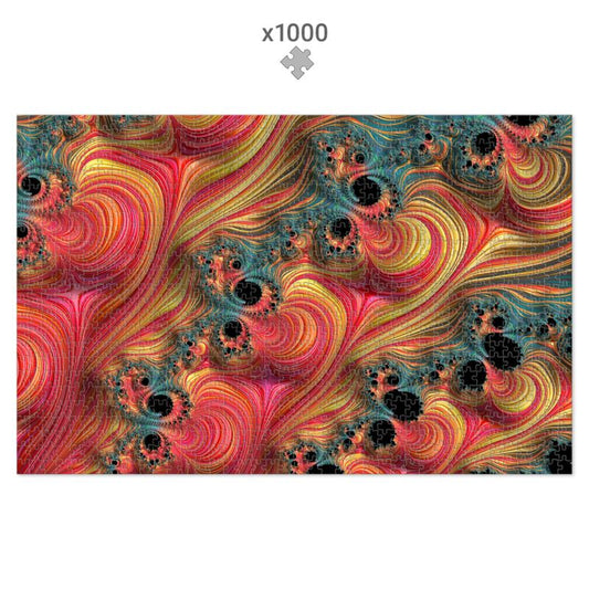 BoomGoo® Puzzle F1139 "Rainbow Mountain" 1