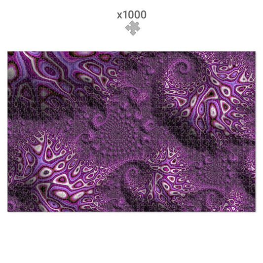 BoomGoo® Puzzle F784 "Purple Crocodile" 1