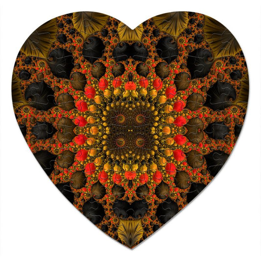 BoomGoo® Puzzle heart F939 "Sultan Sunset" 2