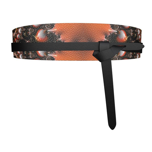 BoomGoo® leather wrap belt F138 "Sultana Jewel" 2