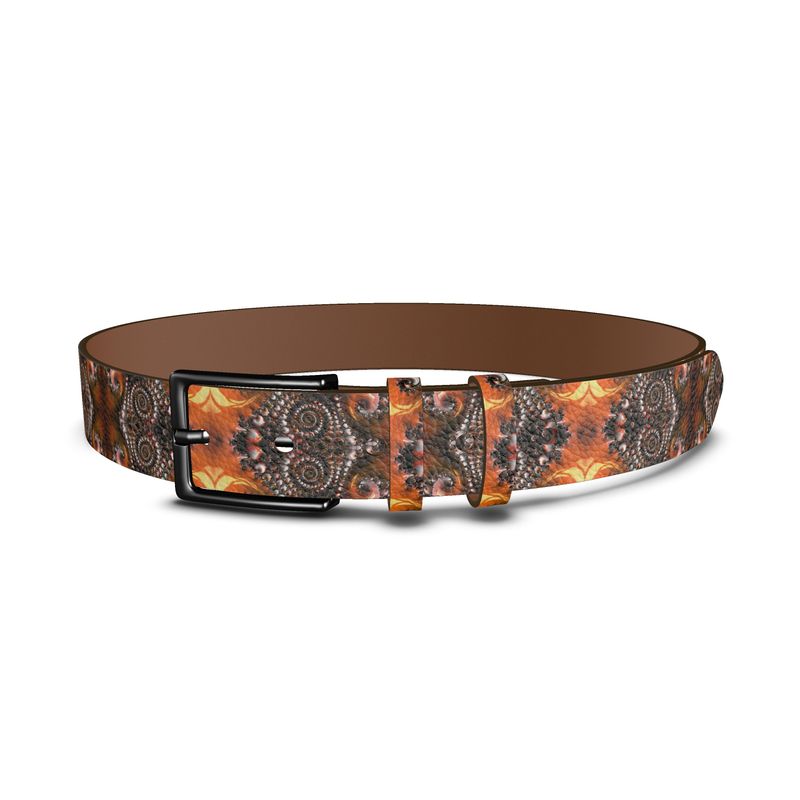 BoomGoo® leather belt F138 "Sultan bling" 2