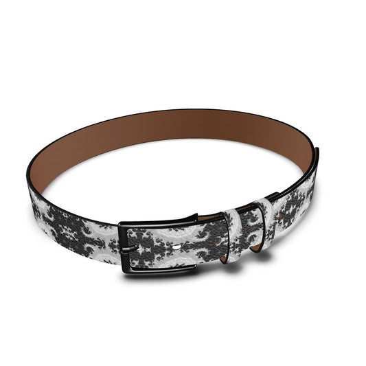 BoomGoo® leather belt F286 "Alien Deco" 1