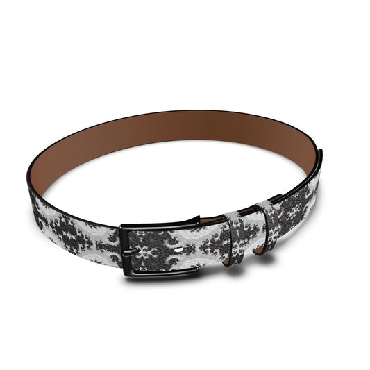 BoomGoo® leather belt F286 "Alien Deco" 2