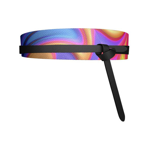 BoomGoo® leather wrap belt F068 "Xanadu" 1