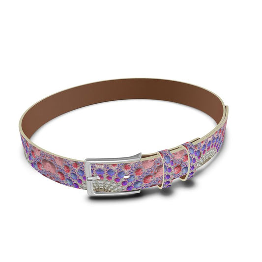BoomGoo® leather belt F856 "Carousel" 1