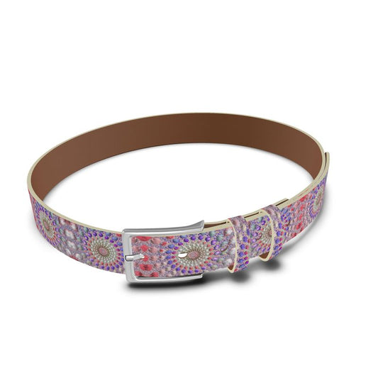 BoomGoo® leather belt F856 "Carousel" 2