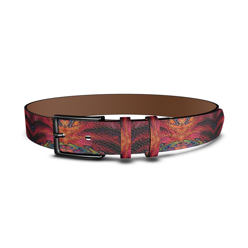 BoomGoo® leather belt F840 "Frequency" 1