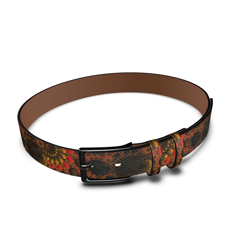 BoomGoo® leather belt  F939 "Sultan Sunset" 1