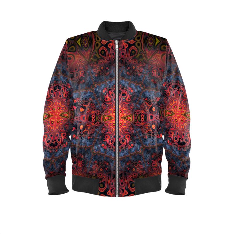 BoomGoo® Mens Bomber Jacket  F595 "The Scream" 4