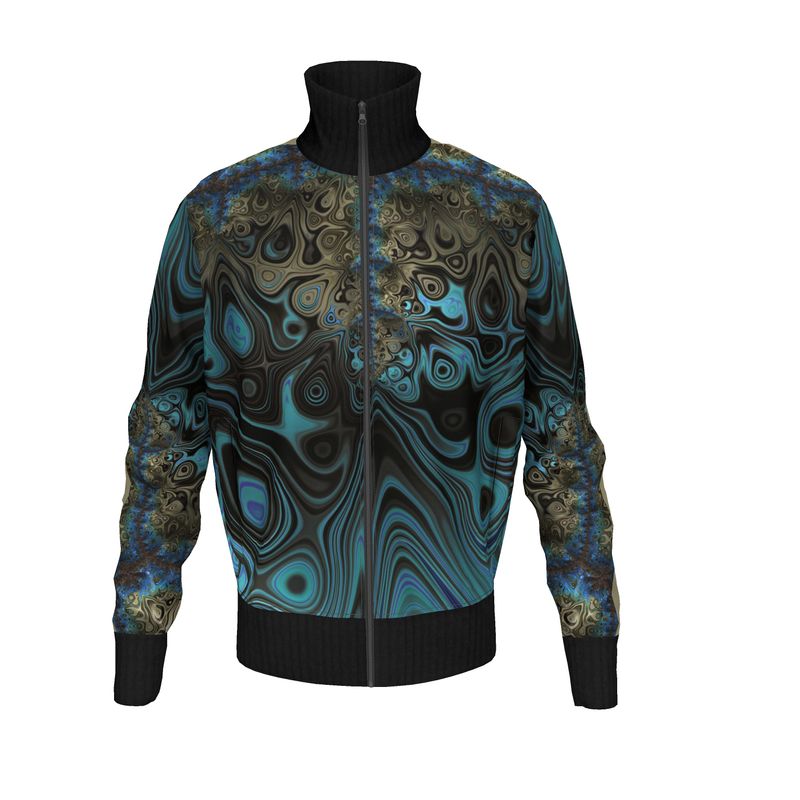 BoomGoo® Tracksuit Jacket (men) F597 "Rain Dance" 1