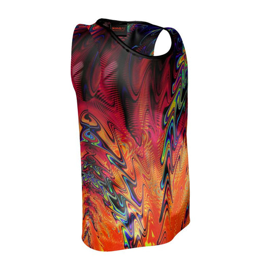 BoomGoo® Tank Top (men's sports) F841 "Frequency" 1