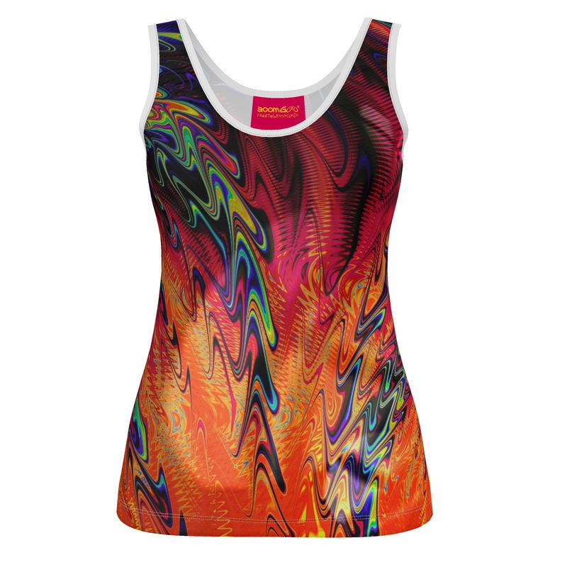 BoomGoo® Tank Top (femme)  F841 "Frequency" 1