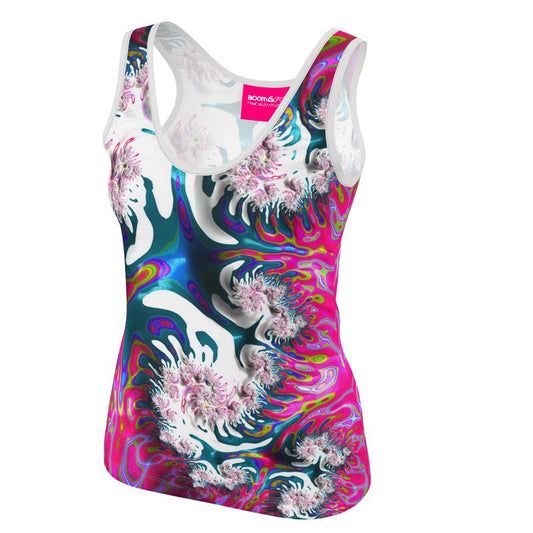 BoomGoo® Tank Top (femme) F797 "Bubblelicious" 1