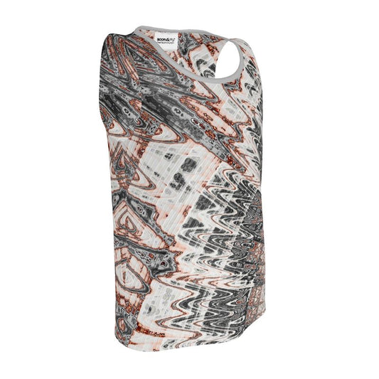 BoomGoo® Tank Top (men's classic) F1180 "Pink Marble" 1