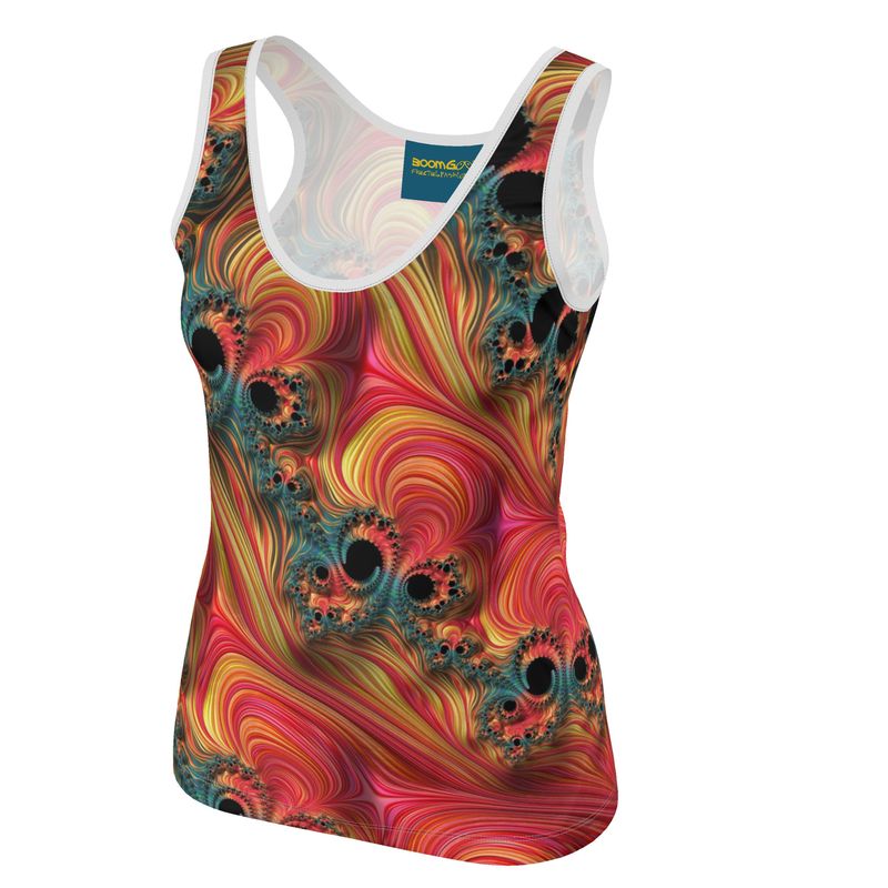 BoomGoo® Tank Top (femme) F1139 "Rainbow Mountain" 1