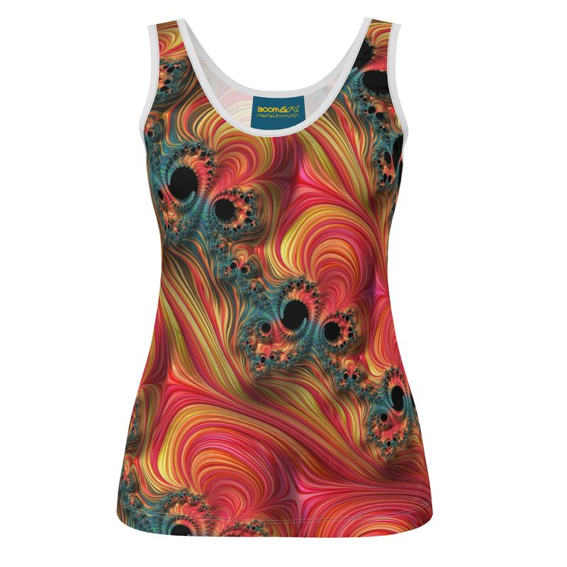 BoomGoo® Tank Top (femme) F1139 "Rainbow Mountain" 1