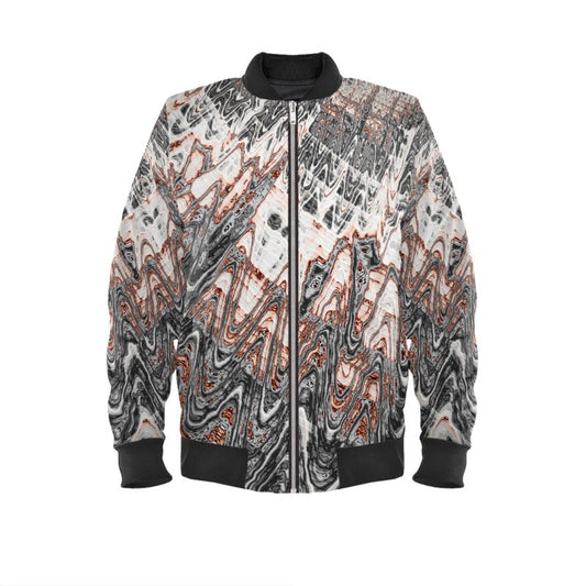 BoomGoo® Mens Bomber Jacket F1180 "Pink Marble" I