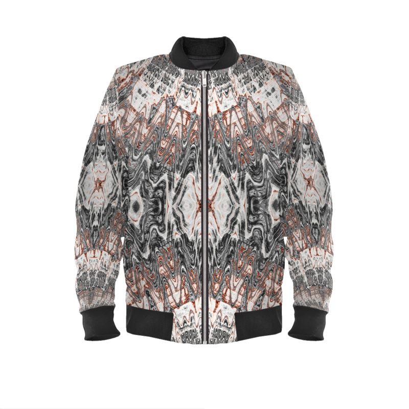 BoomGoo® Mens Bomber Jacket F1180 "Pink Marble" IV 2