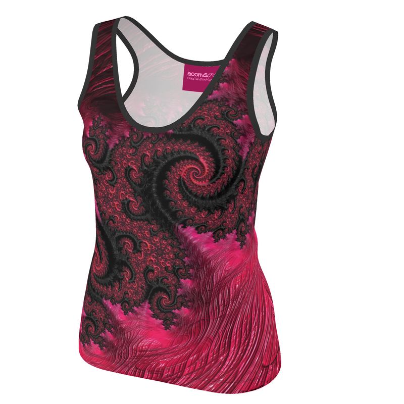 BoomGoo® Tank Top (femme) F408 "Pink Dragon" I 1