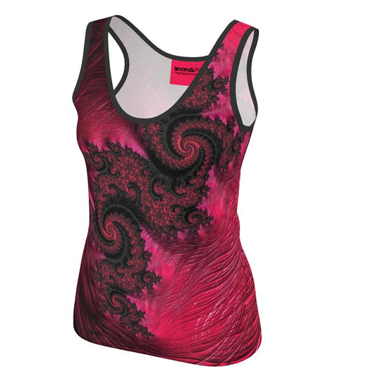 BoomGoo® Tank Top (femme) F408 "Pink Dragon" I 2