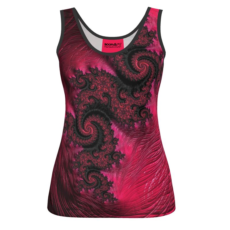 BoomGoo® Tank Top (femme) F408 "Pink Dragon" I 2