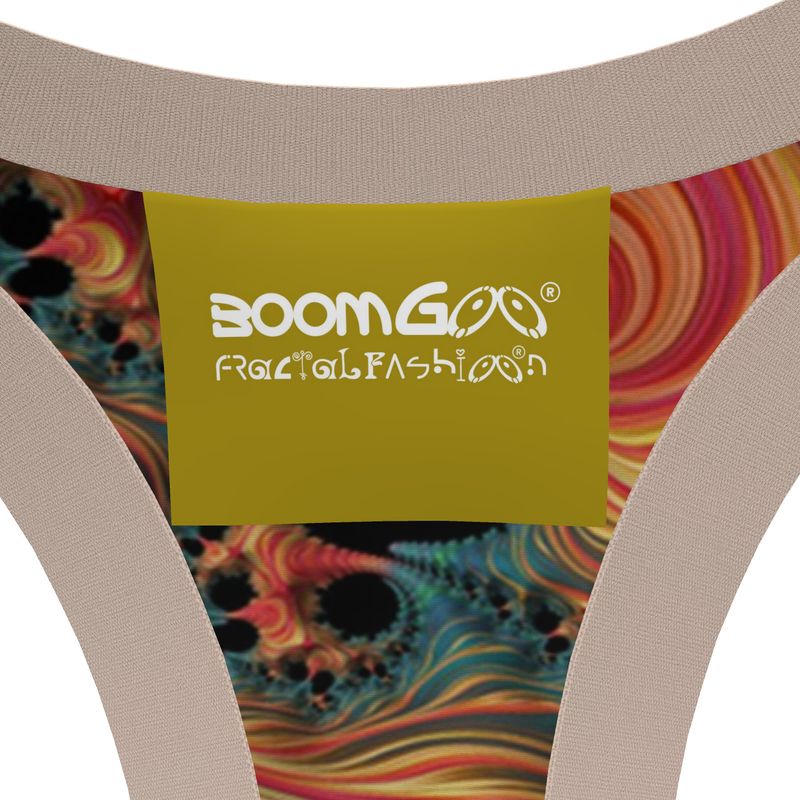 BoomGoo® Sports Bra F1139 "Rainbow Mountain" I