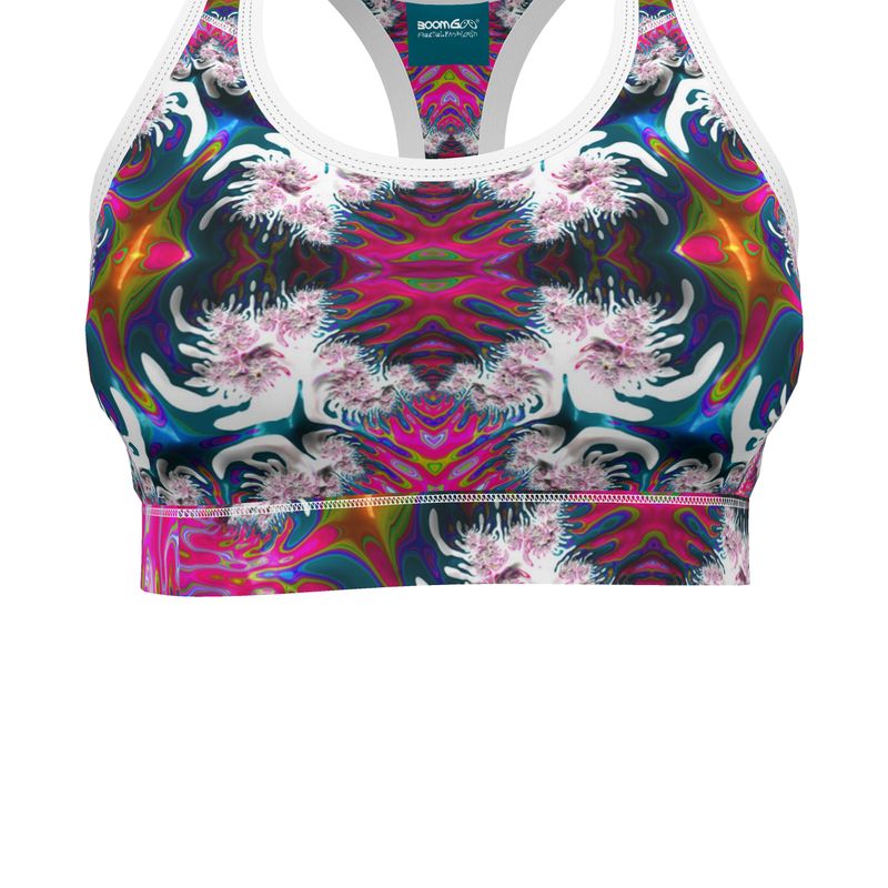 BoomGoo® Sports Bra F797 "Bubblelicious" 2