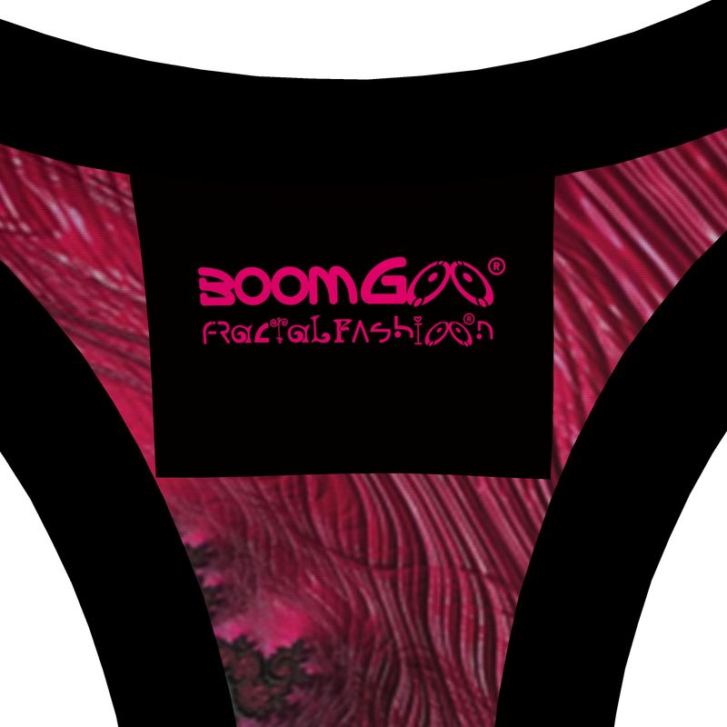 BoomGoo® Sports Bra F408 "Pink Dragon" 1
