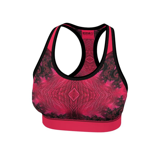 BoomGoo® Sports Bra F408 "Pink Dragon" 2