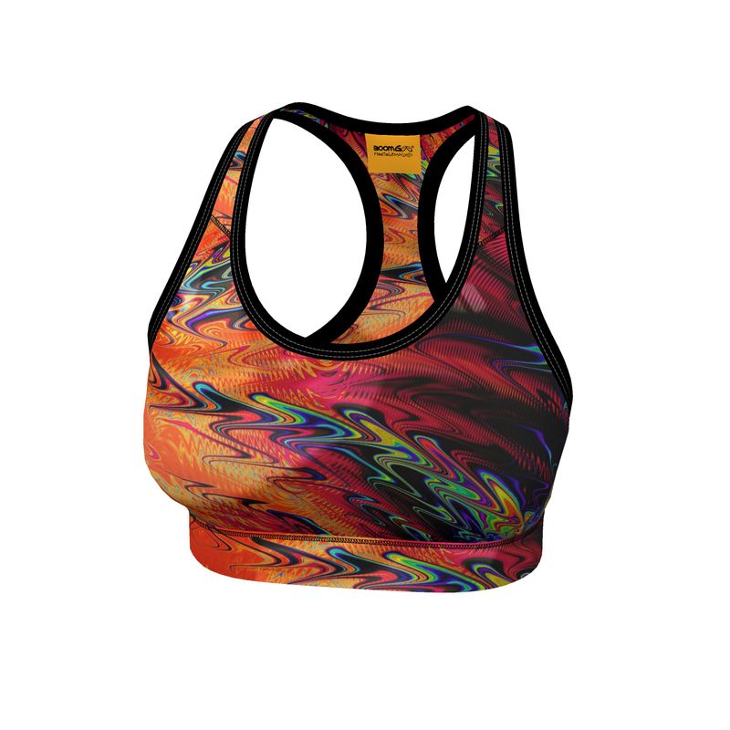 BoomGoo® Sports Bra F840 "Frequency" I