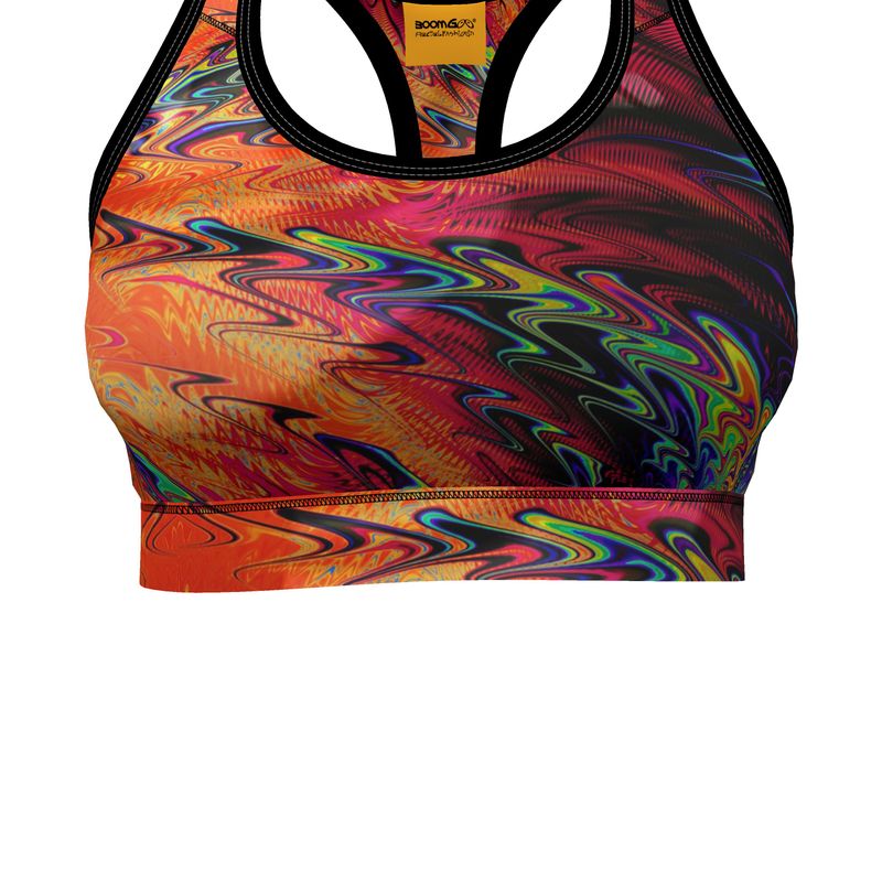 BoomGoo® Sports Bra F840 "Frequency" I