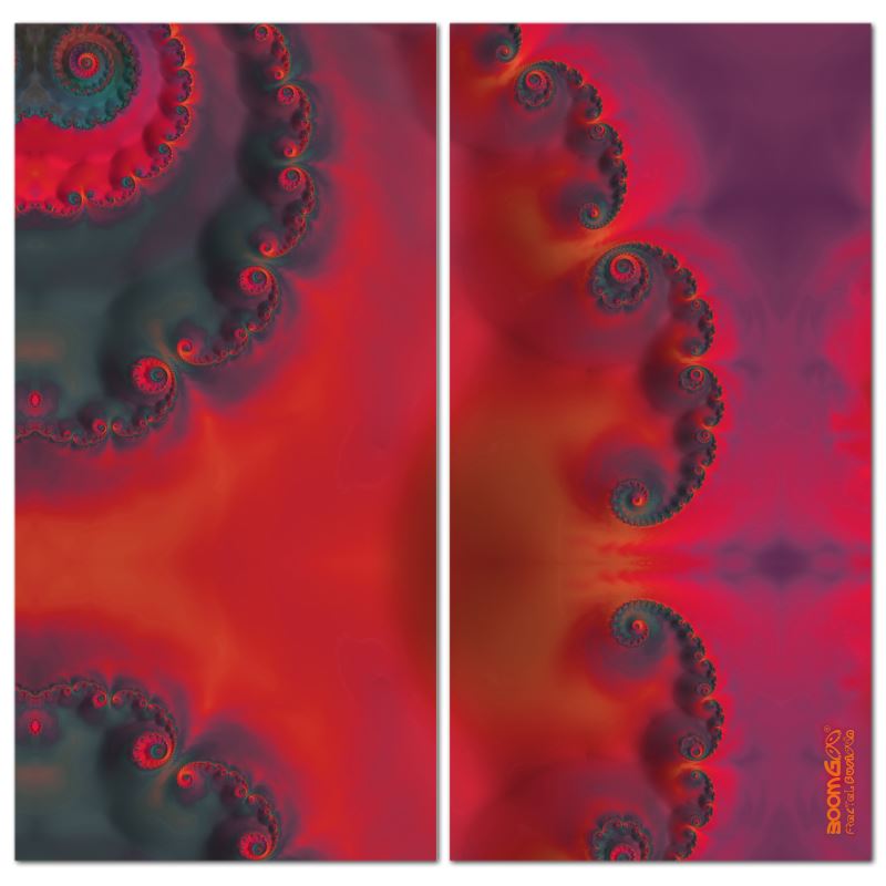 BoomGoo® art print Canvas Diptych F205 "Tequila Sunset" I (2x140x70cm)