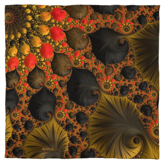 BoomGoo® Scarf (silk) F939 "Sultan Sunset" 1